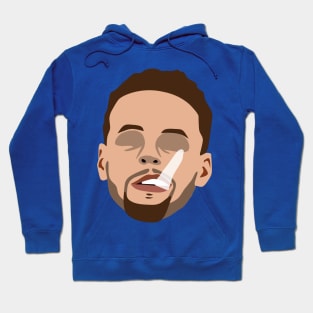 chewing mouthguard steph Hoodie